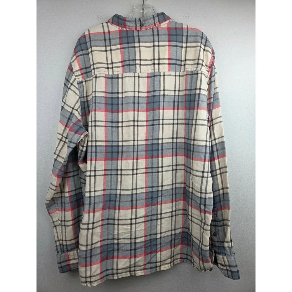 Toad&Co Mens Airsmyth Long Sleve Button Down Shirt‎ Size XL Plaid T2241915